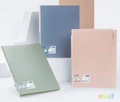 Папка с 30 прозр.вклад. Deli Nusign NS167 A4 пластик ассорти