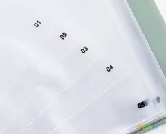 Папка с 30 прозр.вклад. Deli Nusign NS167 A4 пластик ассорти