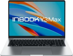 Ноутбук Infinix Inbook Y3 Max YL613 Core i3 1215U 8Gb SSD512Gb Intel UHD Graphics 16" IPS FHD (1920x1200) Free DOS silver WiFi BT Cam (71008301568)