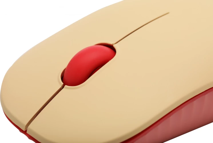 Клавиатура + мышь Acer OCC205 клав:розовый/бежевый мышь:розовый/бежевый USB беспроводная slim Multimedia (ZL.ACCEE.00F)