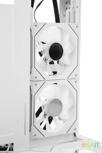 Корпус Formula Crystal Z9ML Floe белый без БП mATX 1xUSB3.0 1xUSB3.1 audio bott PSU