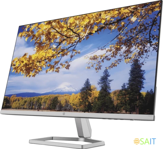 Монитор HP 27" M27f серебристый IPS 16:9 HDMI матовая 1000:1 300cd 178гр/178гр 1920x1080 75Hz FreeSync VGA FHD 3.2кг
