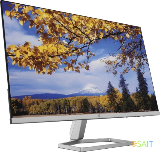Монитор HP 27" M27f серебристый IPS 16:9 HDMI матовая 1000:1 300cd 178гр/178гр 1920x1080 75Hz FreeSync VGA FHD 3.2кг
