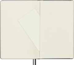Блокнот Moleskine CLASSIC EXPENDED QP060EXP Large 130х210мм 400стр. линейка твердая обложка черный