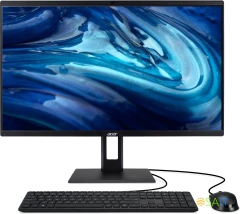 Моноблок Acer Veriton Z2694G 23.8" Full HD i5 12400 (2.5) 16Gb SSD512Gb UHDG CR noOS GbitEth WiFi BT 65W клавиатура мышь Cam черный 1920x1080