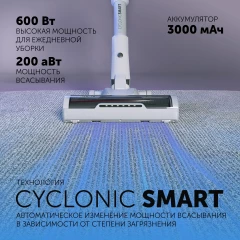 Пылесос Polaris IQ Home PVCS 4070 600Вт белый