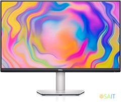 Монитор Dell 27" S2722QC черный IPS LED 16:9 HDMI M/M матовая HAS Piv 350cd 178гр/178гр 3840x2160 60Hz 4K USB 7.1кг