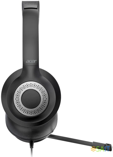 Наушники с микрофоном Acer OHW309 черный 2.8м накладные USB оголовье (ZL.HDSEE.004)