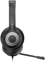 Наушники с микрофоном Acer OHW309 черный 2.8м накладные USB оголовье (ZL.HDSEE.004)