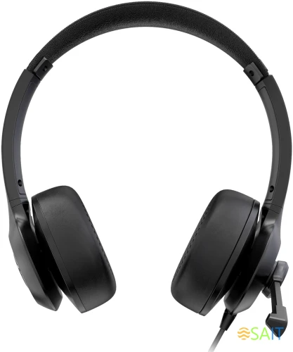 Наушники с микрофоном Acer OHW309 черный 2.8м накладные USB оголовье (ZL.HDSEE.004)