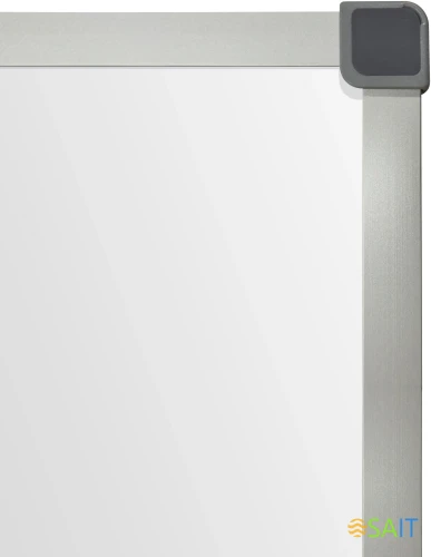 Доска магнитно-маркерная Silwerhof лак белый 60x90см алюминиевая рама