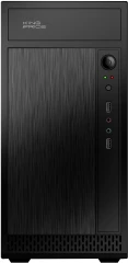 Корпус KingPrice KPCC-MN211 черный без БП mATX 1x80mm 2x120mm 2xUSB2.0 audio
