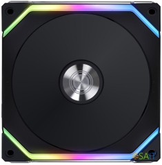 Вентилятор для корпуса Lian-Li Uni Fan SL140 V2 ARGB 140х140x28 черный 4-pin 29дБ (G99.14SLV21B.00) Ret