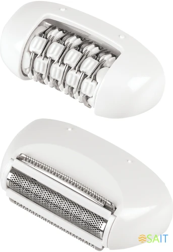 Эпилятор Vitek VT-2244 скор.:2 насад.:2 от электр.сети от аккум. белый/розовый