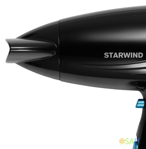 Фен Starwind SHD 7066 1600Вт черный/синий
