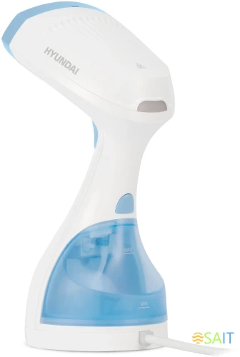 Отпариватель ручной Hyundai H-HS02125 1650Вт белый/голубой
