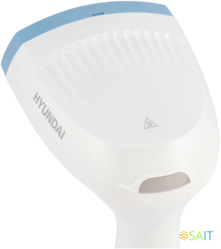 Отпариватель ручной Hyundai H-HS02125 1650Вт белый/голубой