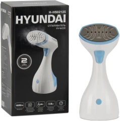 Отпариватель ручной Hyundai H-HS02125 1650Вт белый/голубой