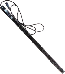 Блок распределения питания Lanmaster TWT-PDVI-20C9-C0 верт.размещ. 20xC19 базовые 16A C20 3м