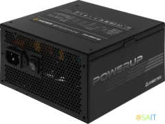 Блок питания Chieftec ATX 650W PowerUp GPX-650FC 80+ gold (20+4pin) APFC 120mm fan 9xSATA Cab Manag RTL