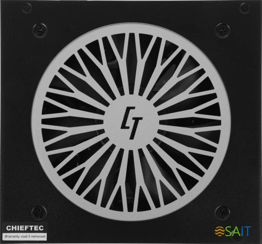 Блок питания Chieftec ATX 650W PowerUp GPX-650FC 80+ gold (20+4pin) APFC 120mm fan 9xSATA Cab Manag RTL