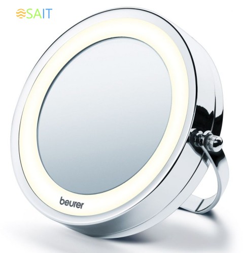 Косметическое зеркало BeurerBS59 круглое 11см настенное хром (584.10)