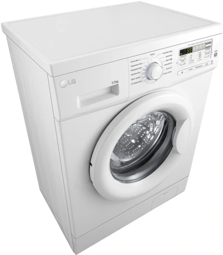 Стиральная машина LG F10B8MD класс: A загр.фронтальная макс.:5.5кг белый инвертор