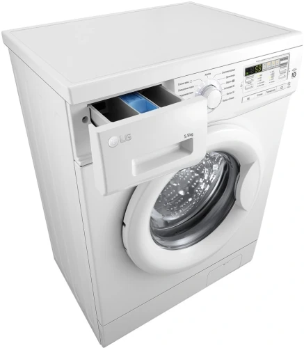 Стиральная машина LG F10B8MD класс: A загр.фронтальная макс.:5.5кг белый инвертор