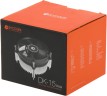 Устройство охлаждения(кулер) ID-Cooling DK-15 PWM Soc-1151/1200 черный 4-pin 14-27dB Al 65W 221gr Ret