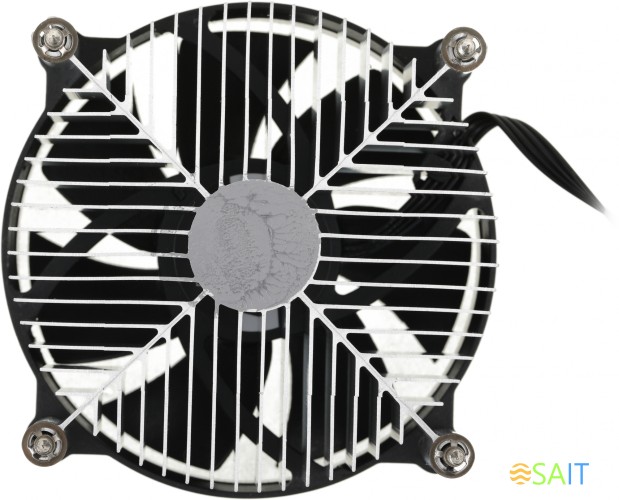 Устройство охлаждения(кулер) ID-Cooling DK-15 PWM Soc-1151/1200 черный 4-pin 14-27dB Al 65W 221gr Ret