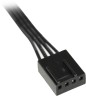 Устройство охлаждения(кулер) ID-Cooling DK-15 PWM Soc-1151/1200 черный 4-pin 14-27dB Al 65W 221gr Ret