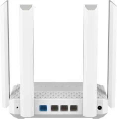 Роутер беспроводной Keenetic Sprinter (KN-3711) AX3000 10/100/1000BASE-TX белый