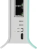 Роутер беспроводной MikroTik hAP ax lite (L41G-2AXD) AX600 10/100/1000BASE-TX голубой