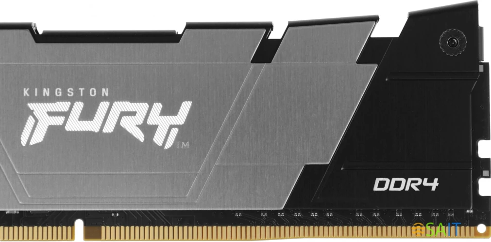 Память DDR4 8GB 3200MHz Kingston KF432C16RB2/8 Fury Renegade Black RTL Gaming PC4-25600 CL16 DIMM 288-pin 1.35В dual rank с радиатором Ret