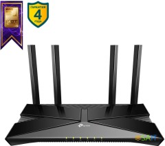 Роутер беспроводной TP-Link Archer AX53 AX3000 10/100/1000BASE-TX черный