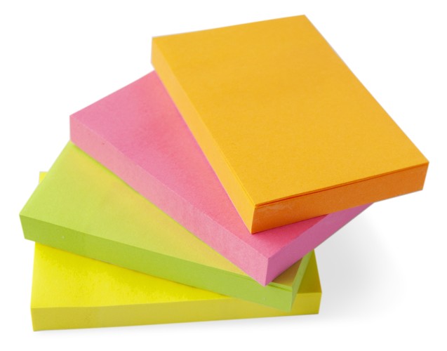 Блок самоклеящийся бумажный Silwerhof 682160-07 51x76мм 100лист. 75г/м2 неон оранжевый