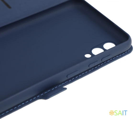 Чехол (флип-кейс) DF для Samsung Galaxy A02 sFlip-85 синий (DF SFLIP-85 (BLUE))