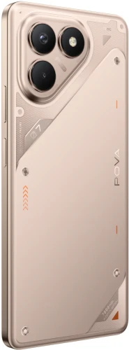 Смартфон Tecno Pova 7 Neo 256Gb 8Gb титановый моноблок 3G 4G 2Sim 6.8" 1080x2460 Android 14 108Mpix 802.11 a/b/g/n/ac NFC GPS GSM900/1800 Protect FM