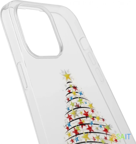 Чехол (клип-кейс) Redline для Apple iPhone 14 Pro Max mObility art прозрачный (УТ000038144)