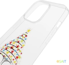 Чехол (клип-кейс) Redline для Apple iPhone 14 Pro Max mObility art прозрачный (УТ000038144)