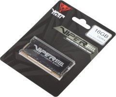 Память DDR4 16GB 2400MHz Patriot PVS416G240C5S Viper Steel RTL PC4-19200 CL15 SO-DIMM 260-pin 1.2В Ret
