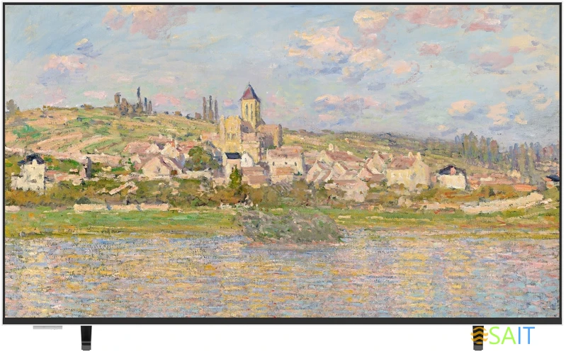 Телевизор QLED Skyworth 65" 65LN70G Google TV Frameless черный/серый 4K Ultra HD 60Hz DVB-T DVB-T2 DVB-C DVB-S DVB-S2 USB WiFi Smart TV