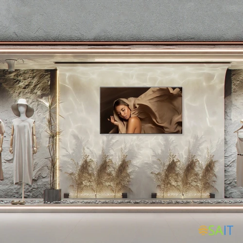 Телевизор QLED Skyworth 65" 65LN70G Google TV Frameless черный/серый 4K Ultra HD 60Hz DVB-T DVB-T2 DVB-C DVB-S DVB-S2 USB WiFi Smart TV