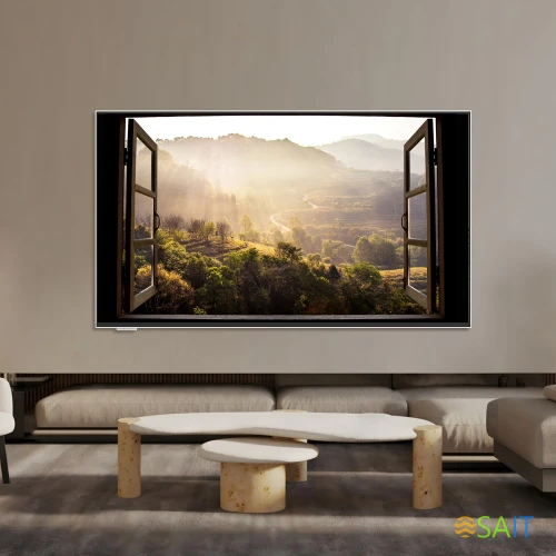 Телевизор QLED Skyworth 65" 65LN70G Google TV Frameless черный/серый 4K Ultra HD 60Hz DVB-T DVB-T2 DVB-C DVB-S DVB-S2 USB WiFi Smart TV