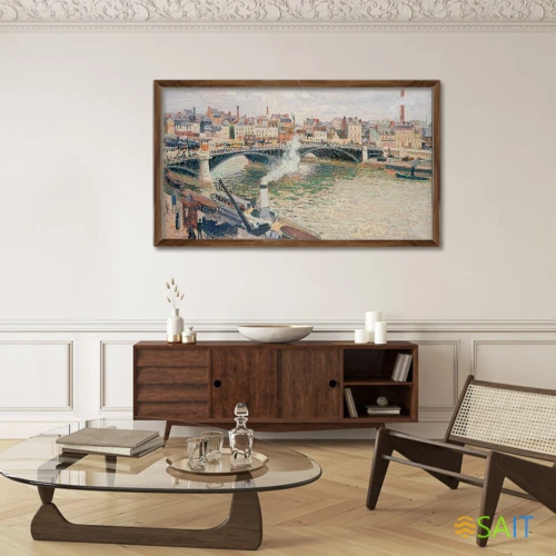 Телевизор QLED Skyworth 65" 65LN70G Google TV Frameless черный/серый 4K Ultra HD 60Hz DVB-T DVB-T2 DVB-C DVB-S DVB-S2 USB WiFi Smart TV