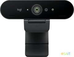 Камера Web Logitech Brio черный 13Mpix (4096x2160) USB3.0 с микрофоном (960-001106)