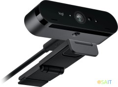Камера Web Logitech Brio черный 13Mpix (4096x2160) USB3.0 с микрофоном (960-001106)