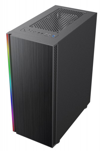 Корпус Formula CL-3302B RGB черный без БП ATX 7x120mm 2xUSB2.0 1xUSB3.0 audio bott PSU