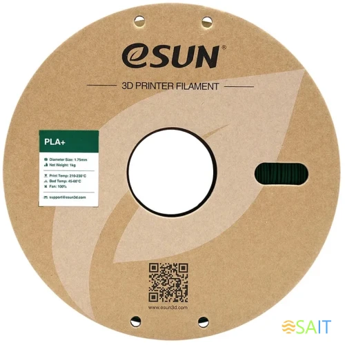Пластик для принтера 3D Esun PLA+175O-PG1P1 PLA+ d1.75мм 1кг 1цв.