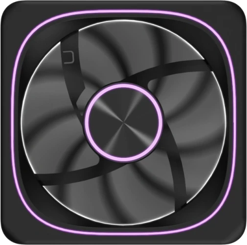 Вентилятор для корпуса Formula Air Fusion 1 Reverse ARGB 120х120x28 черный 4-pin 31.12дБ (AIR FUSION 1 BK REVERSE) Ret